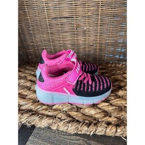 Fashion Girl's Pink Black Roller Skating Casual Sneakers‎ Shoes Size 31